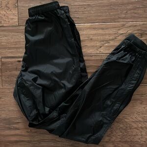 Campmor Youth Black Rain Pants Size L